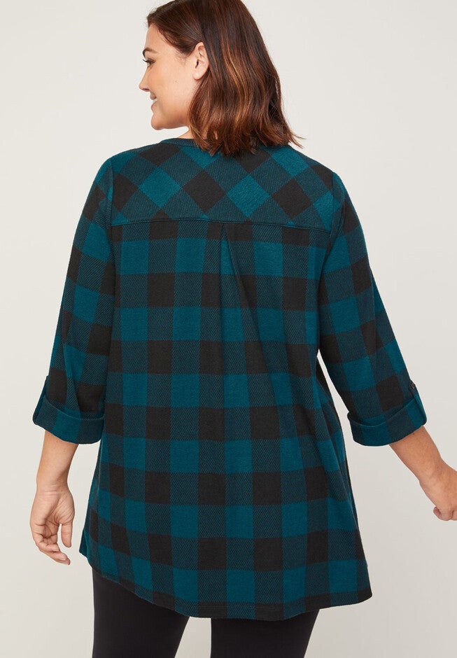ComfySoft Woodhouse Henley Tunic, , on-hover image number 1