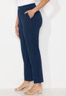 Liz&Me™ Slim Leg Ponte Knit Pant, , alternate image number null