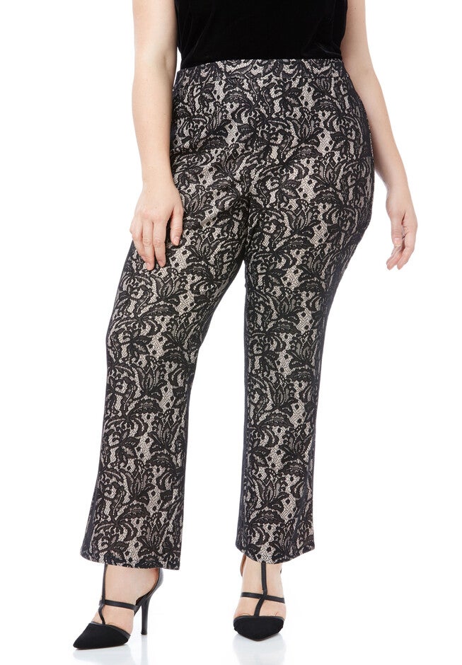 Black Label Lace Pant, BLACK, hi-res image number 0
