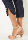 Sparkle Hem Capri, , alternate image number null