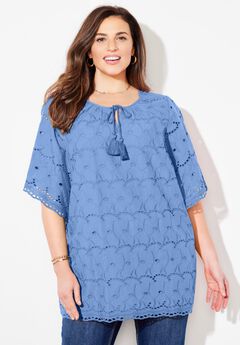 Harborview Eyelet Top