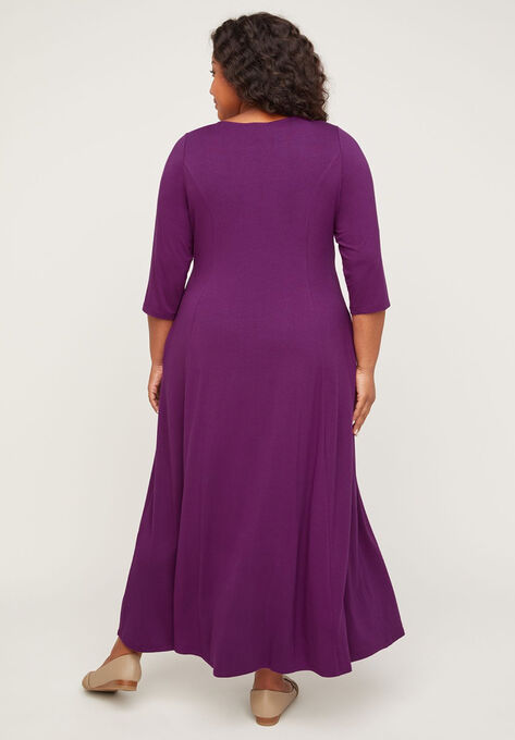 Rainfall Maxi Dress (With Pockets), , on-hover image number null