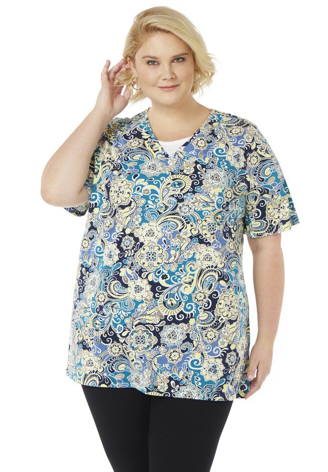 Easy Fit Reflection Tee, MARINER NAVY, hi-res image number null