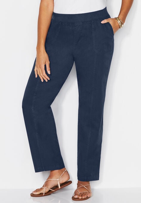 Knit Waist Cargo Pant, MARINER NAVY, hi-res image number null