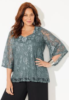 Allover Lace Blouse