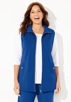 Suprema® Studio Zip Front Vest