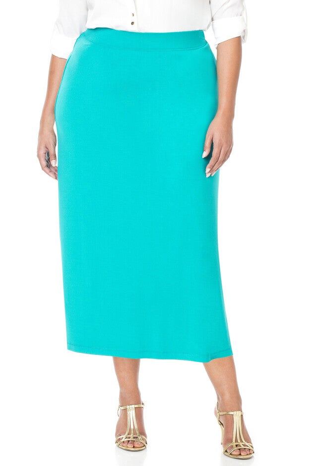 AnyWear Midi Skirt, LAPIS, hi-res image number null