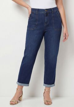Right Fit® Curvy Roll Cuff Jean