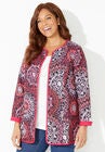 Reversible Quilted Jacket, BLACK MEDALLION, hi-res image number null