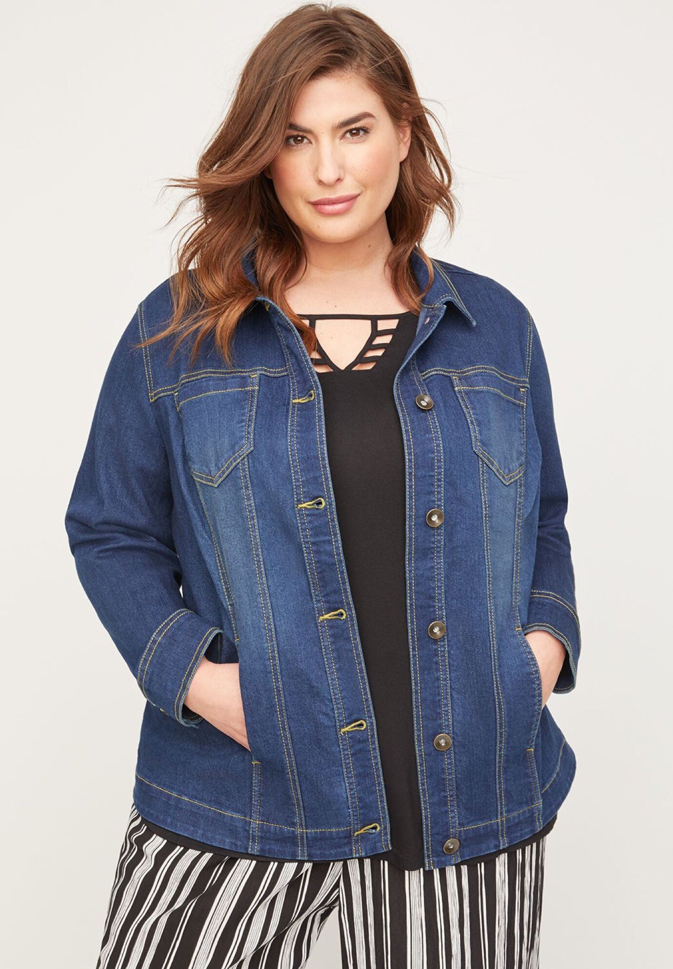 Classic Denim Jacket | Catherines