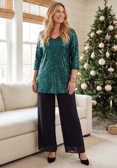 Allover Sequin Tunic