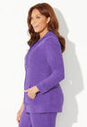French Terry Zip-Front Hooded Jacket, , alternate image number null