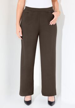 Ponte Wide Leg Pant