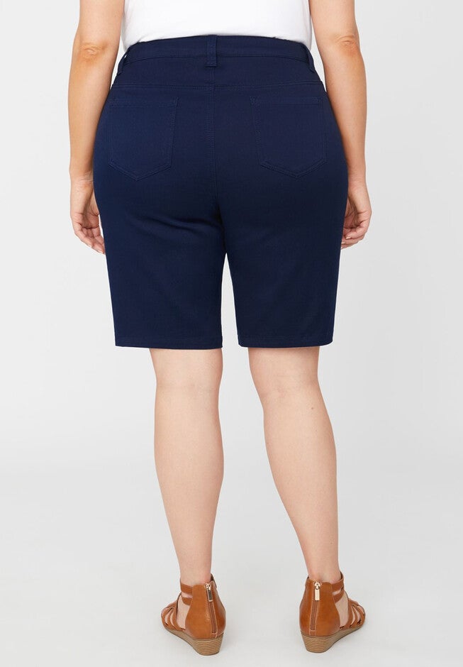 Sateen Stretch Bermuda, , on-hover image number null