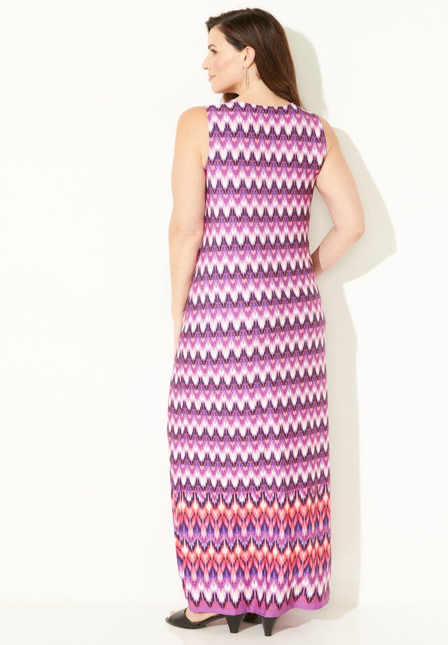 Medallion Maxi Dress, , on-hover image number 1