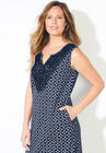 Liz&Me™ Long Applique Dress, , alternate image number null