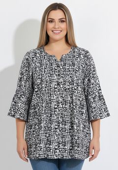 Georgette Pintuck Blouse
