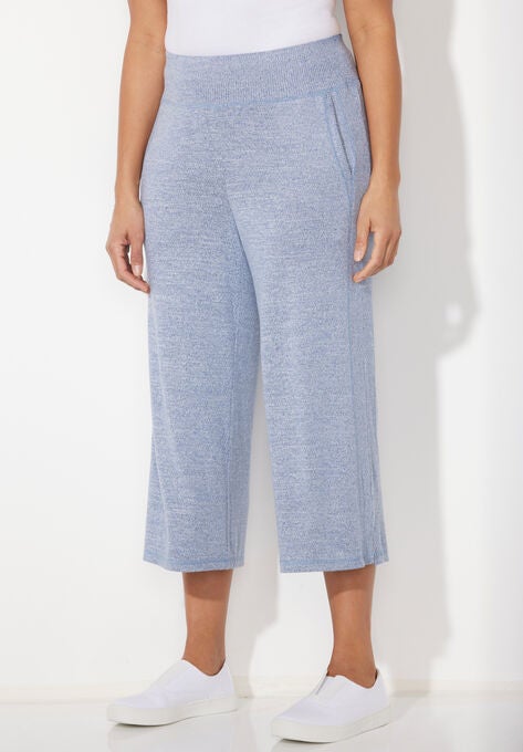 Impossibly Soft Wide Leg Capri, ROYAL NAVY, hi-res image number null