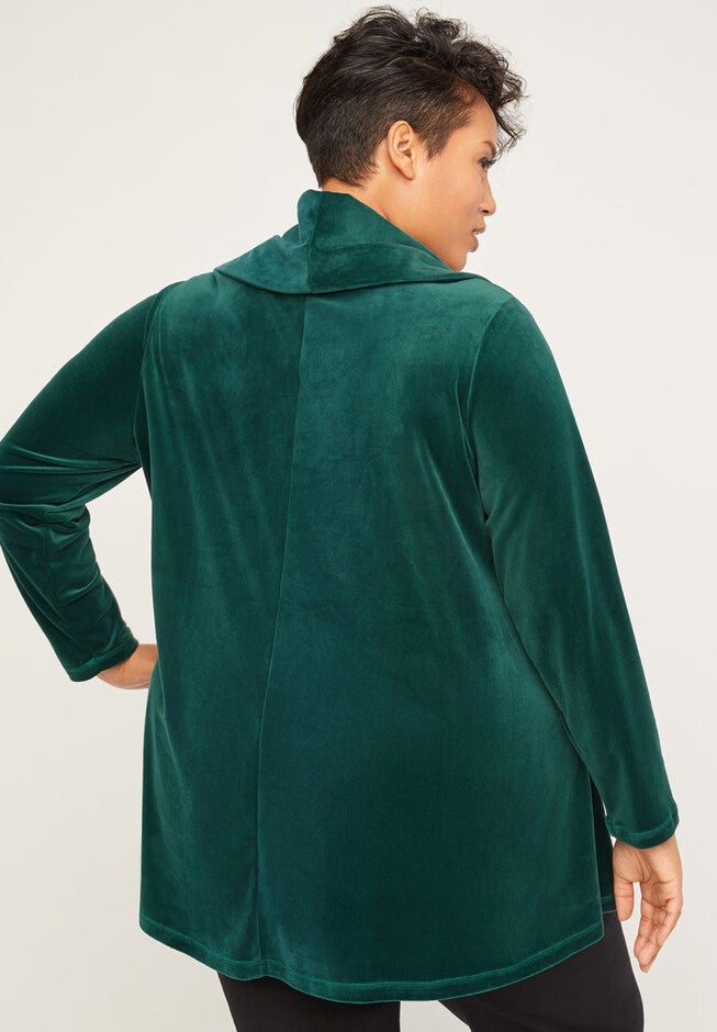 Fireside Velour Cowlneck Tunic, , on-hover image number 1