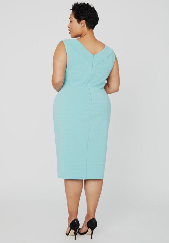 Curvy Collection Bandage Cosmo Dress, , on-hover image number 1