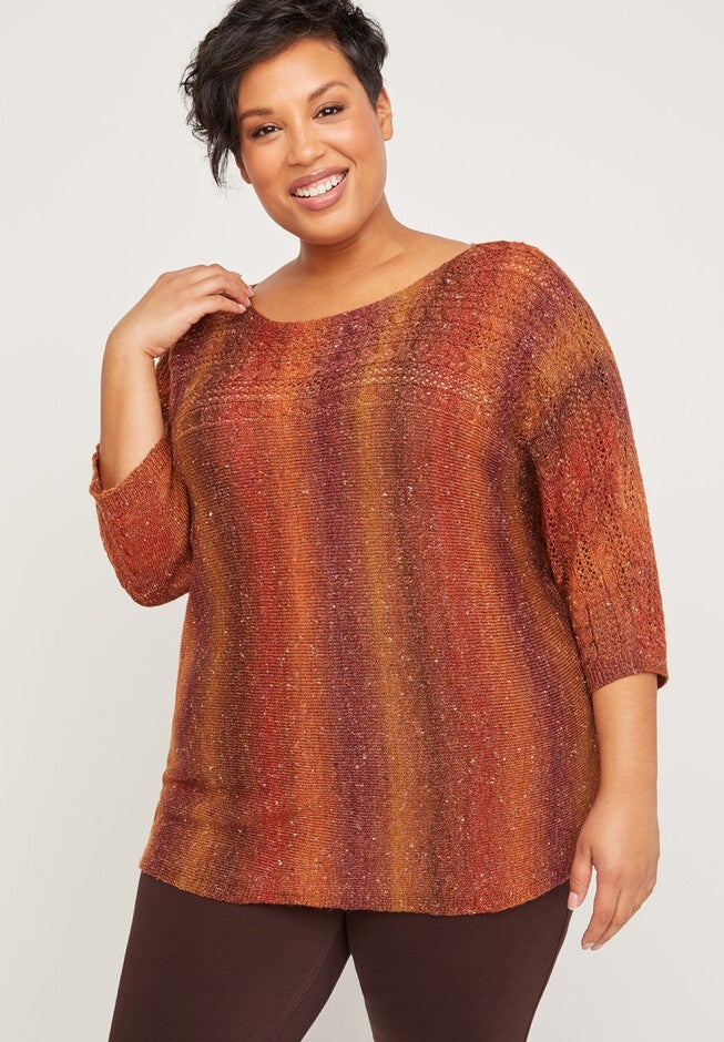 Morning Breeze Sweater, AUTUMNAL SPACEDYE, hi-res image number null