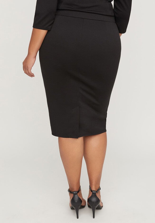 Curvy Collection Colorblock Skirt, , on-hover image number 1