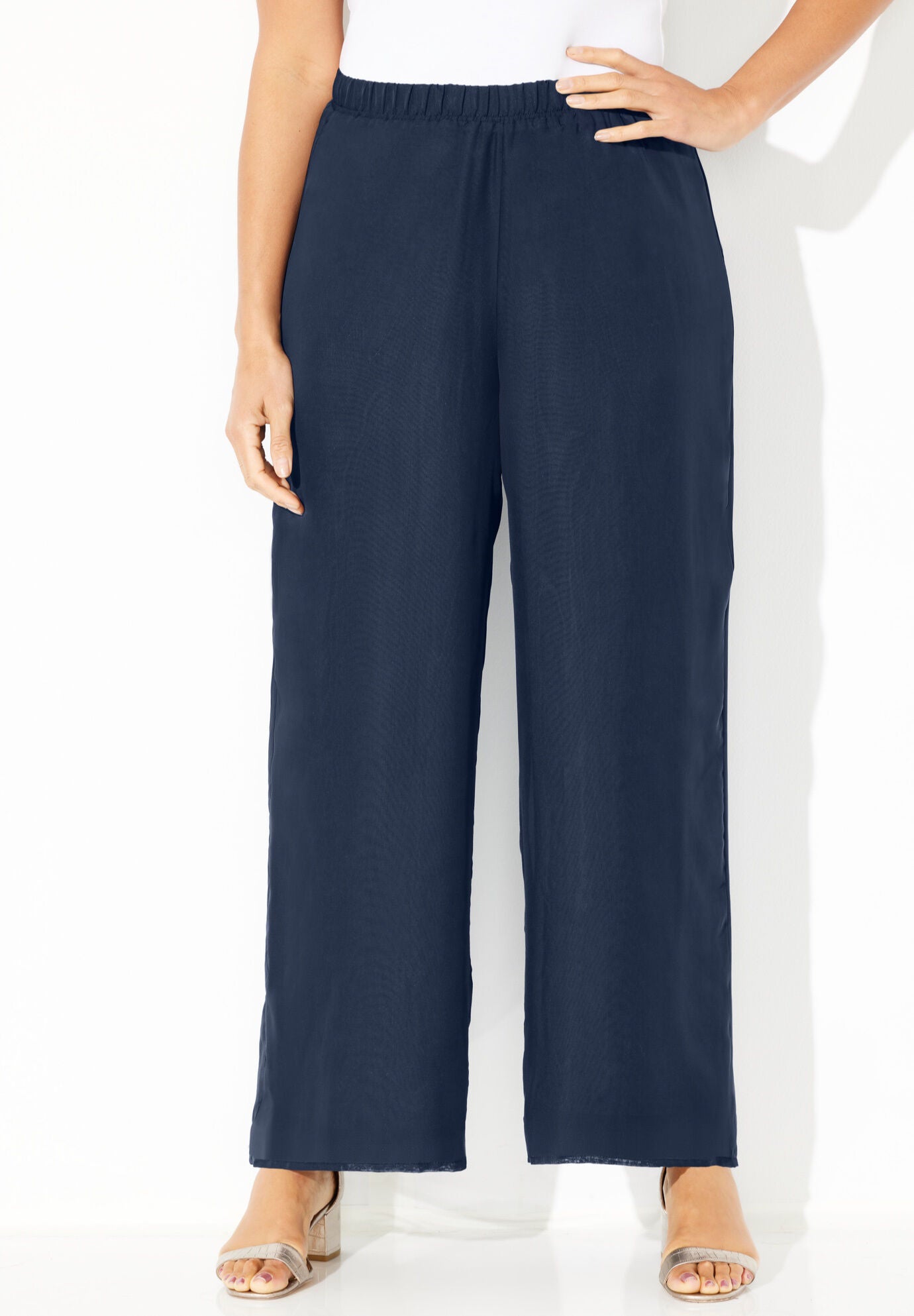 Wide leg cocktail pants on sale