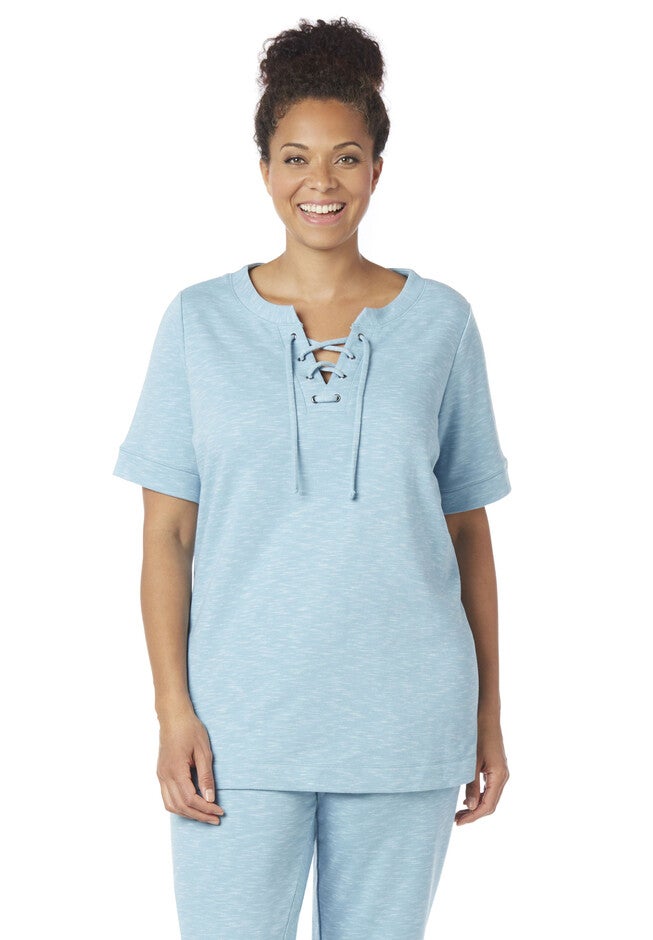 Dockside French Terry Pullover, ADRIATIC BLUE, hi-res image number null