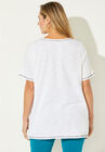 Foil Print Tee, , on-hover image number null