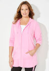 Active Slub Zip-front Hoodie Jacket, , alternate image number null