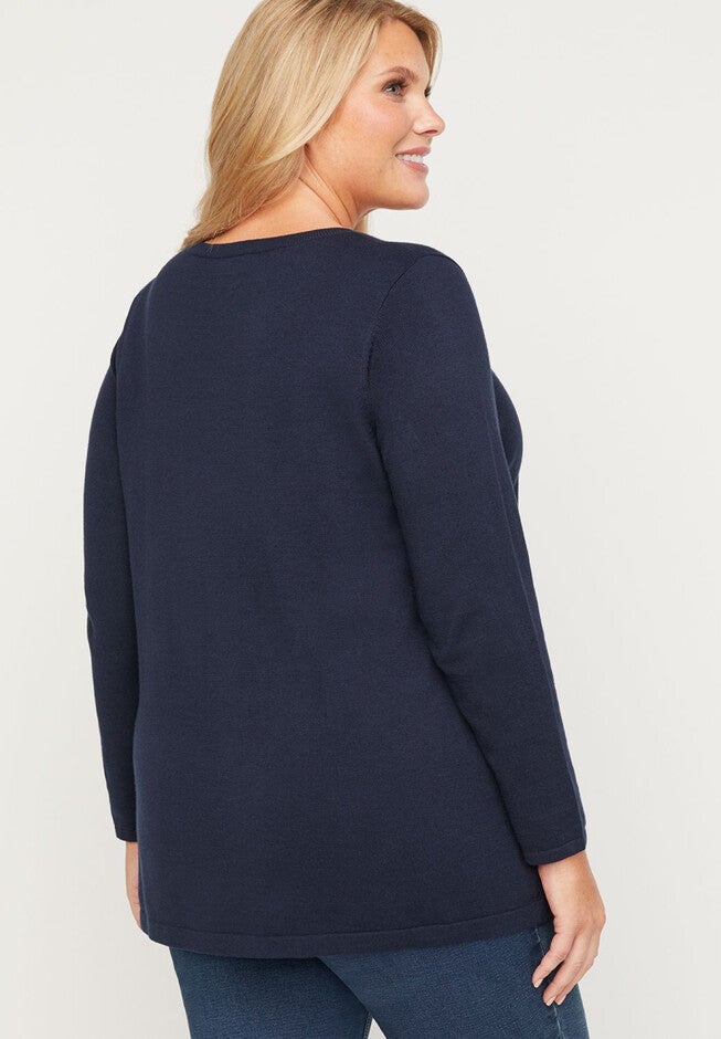 Lily Cat Pullover Sweater, , on-hover image number 1
