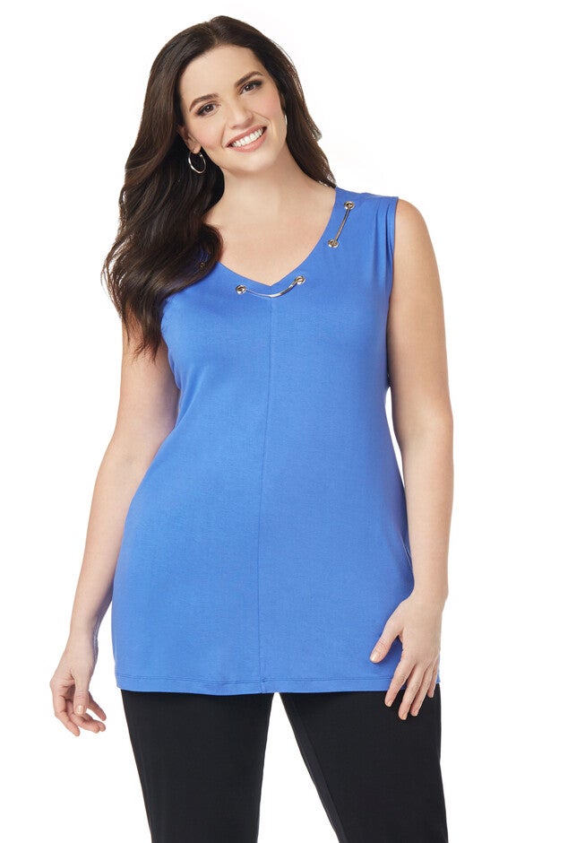 AnyWear Marina Tank, BLUE, hi-res image number null