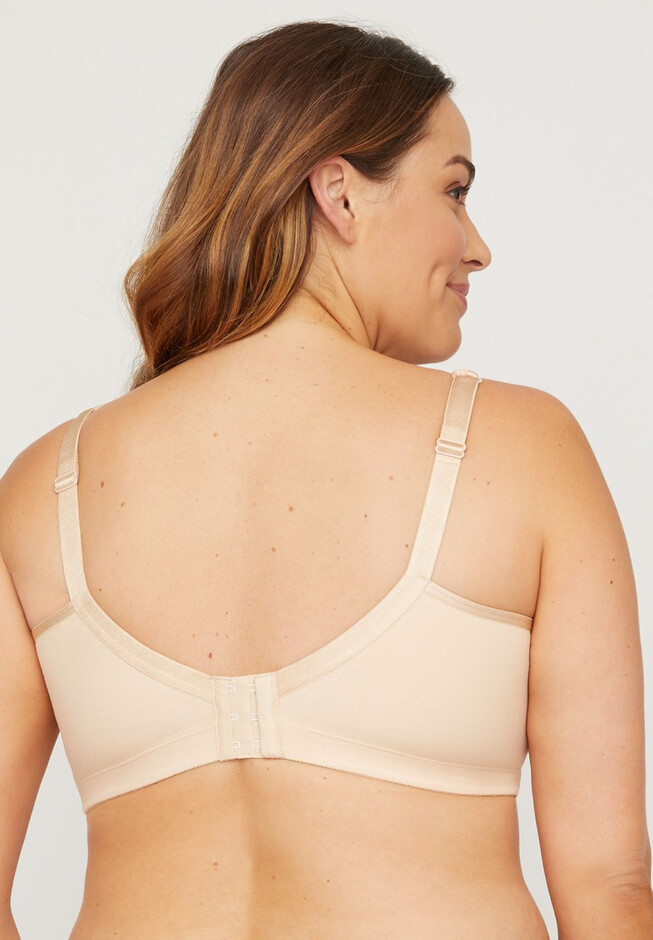 Cotton Comfort No-Wire Bra With Lace