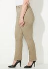 Sateen Stretch Curvy Pant, , alternate image number null