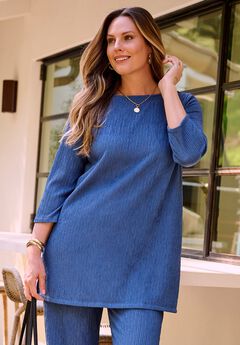 AnyWear Textured Tunic