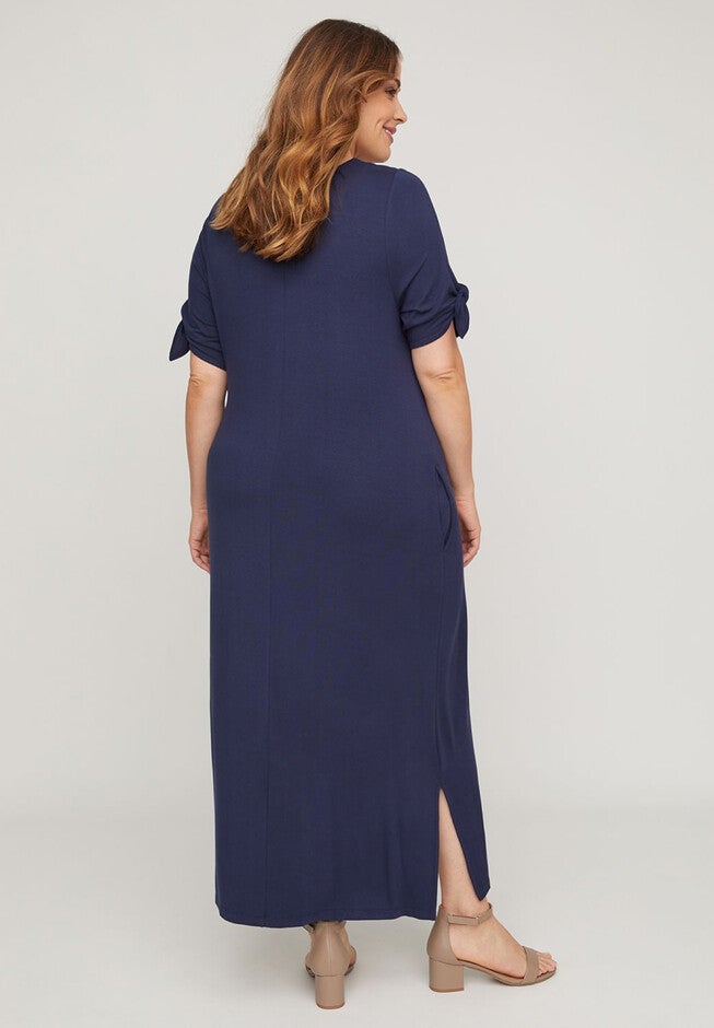 Comfort Maxi Dress with Pockets, , on-hover image number null
