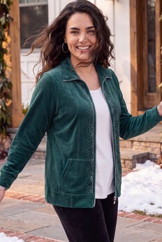 Cozy Velour Jacket