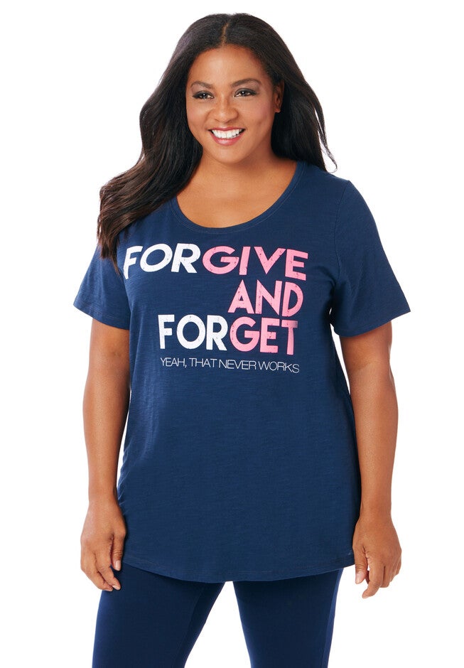 Forgive & Forget Tee, NAVY, hi-res image number null