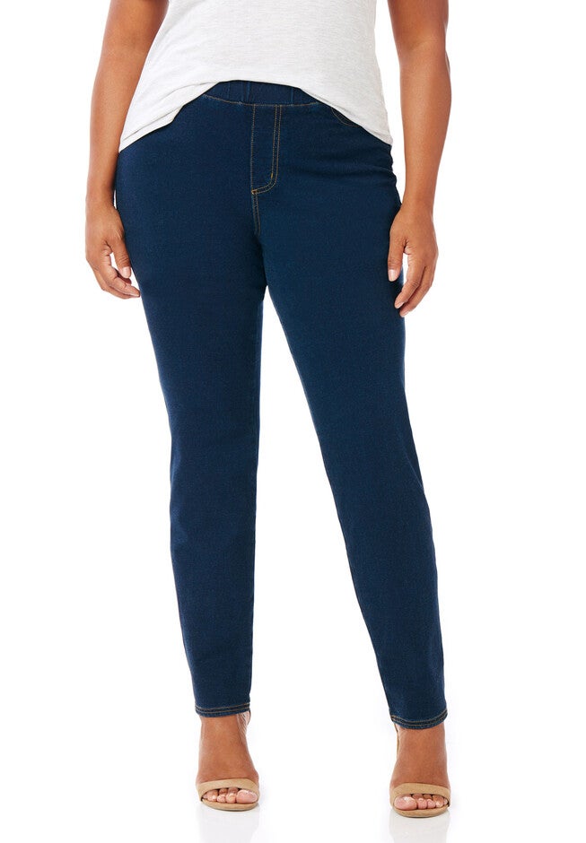 The Knit Jean, BOURBON WASH, hi-res image number null