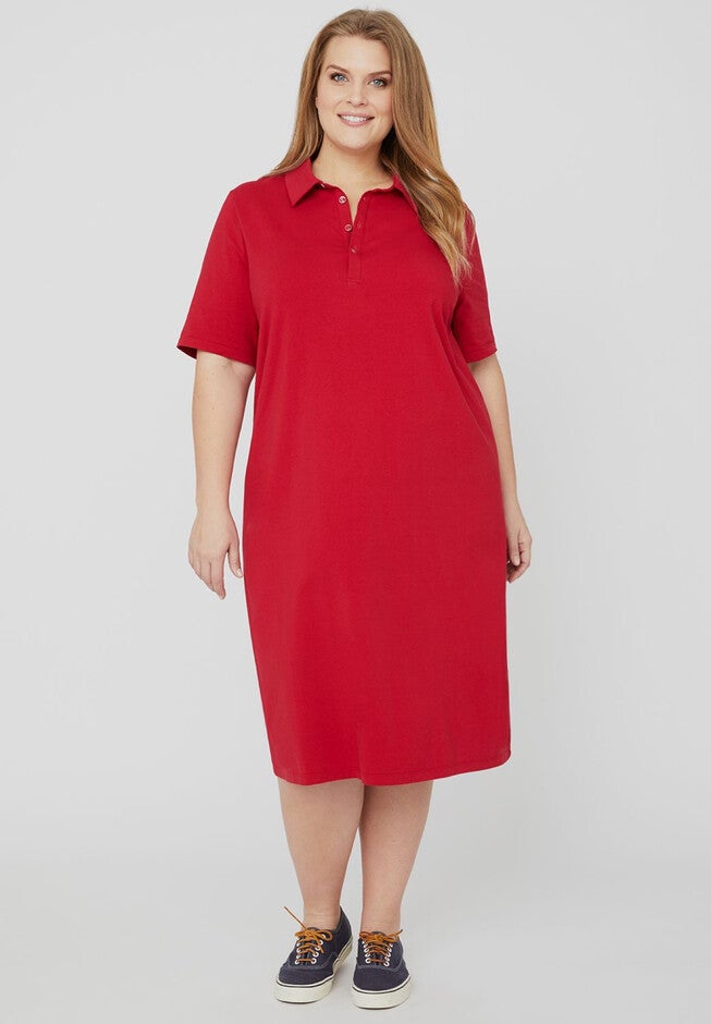 Suprema Polo Dress, RED, hi-res image number null