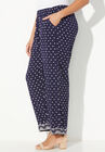 Gauze Ankle Pant, , alternate image number null
