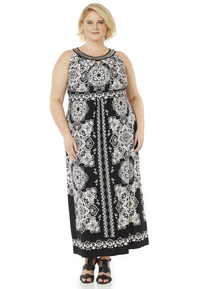 Pacific Palisades Dress, BLACK, hi-res image number null