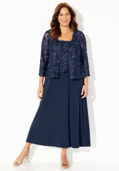 Embroidered Jacket Dress