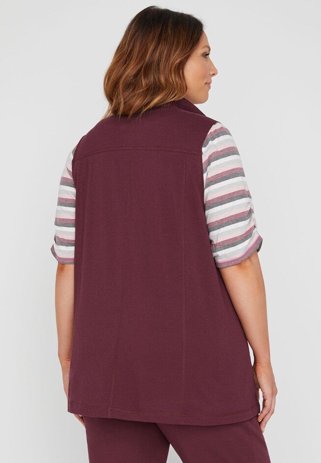 French Terry Vest, , on-hover image number 1