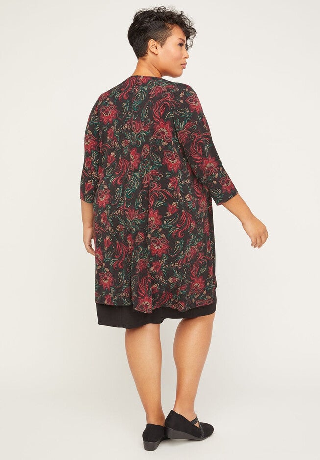 Floral Grove Jacket Dress, , on-hover image number 1