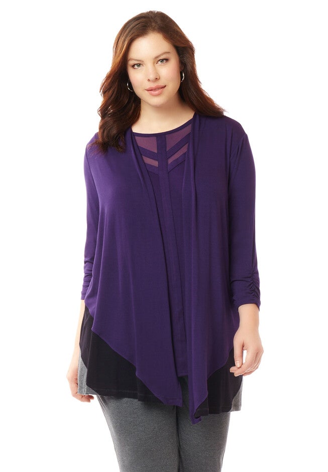 AnyWear Colorblock Cascade, VICTORIA PURPLE, hi-res image number 0