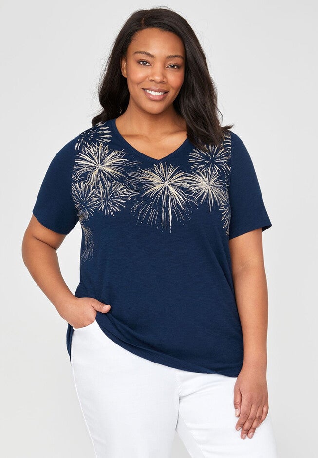 Firework Tee, MARINER NAVY, hi-res image number null