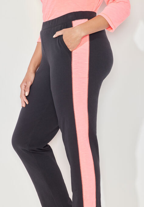 Glam French Terry Active Pant, , on-hover image number null