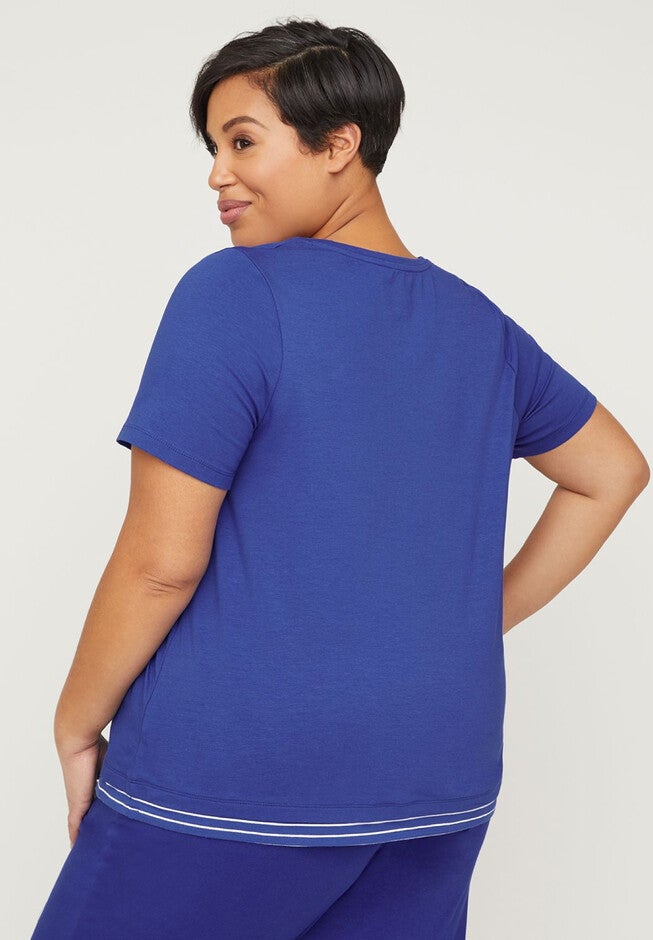 Striped Suprema Duet Top, , on-hover image number null