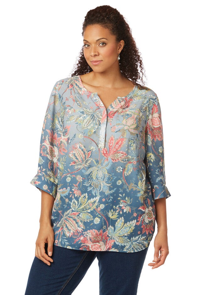 Le Jardin Popover, NANTUCKET BLUE, hi-res image number null